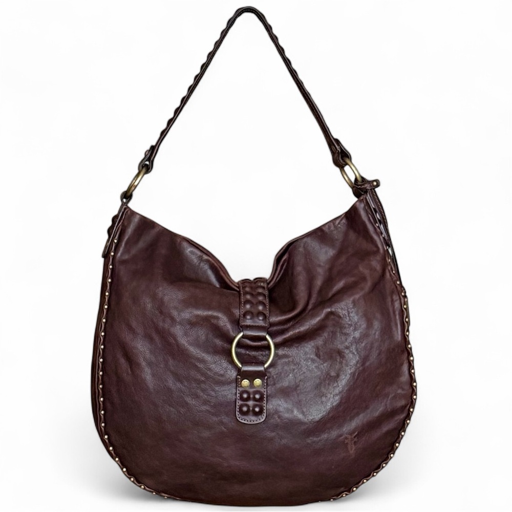 Frye Roxanne Leather Hobo Bag